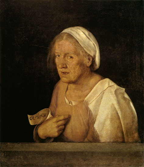 La vieille from Giorgione (aka Giorgio Barbarelli or da Castelfranco)