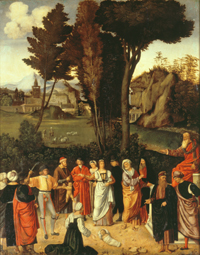 Das Urteil des Salomo. from Giorgione (aka Giorgio Barbarelli or da Castelfranco)