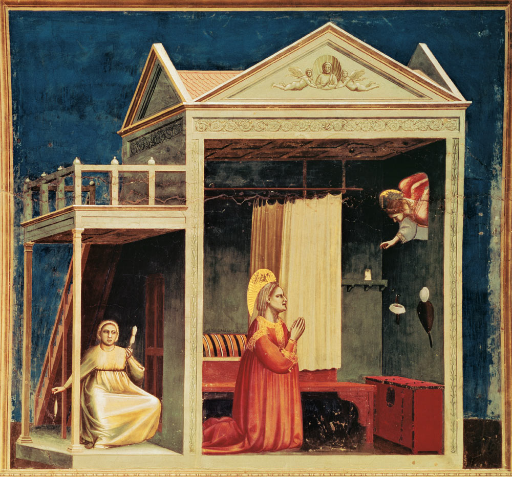 The proclamation to St. Anna. from Giotto (di Bondone)