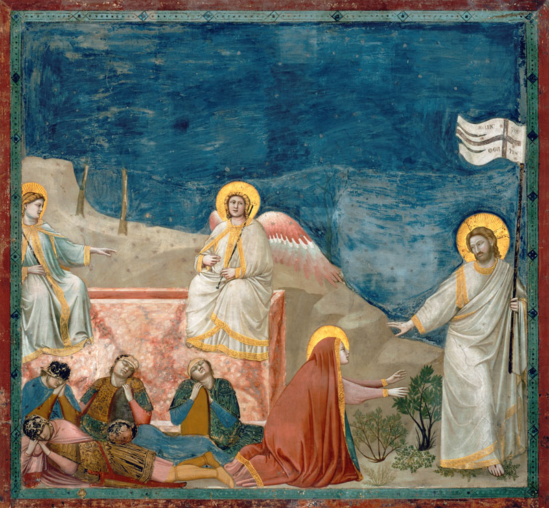 Giotto / The Resurrection / c.1303/05 from Giotto (di Bondone)