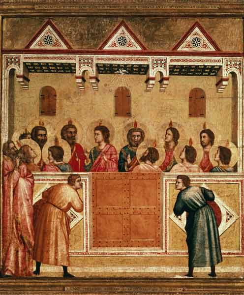 Outpouring of the Holy Spirit from Giotto (di Bondone)