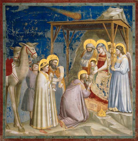 Adoration of the Kings / Giotto / Padua from Giotto (di Bondone)