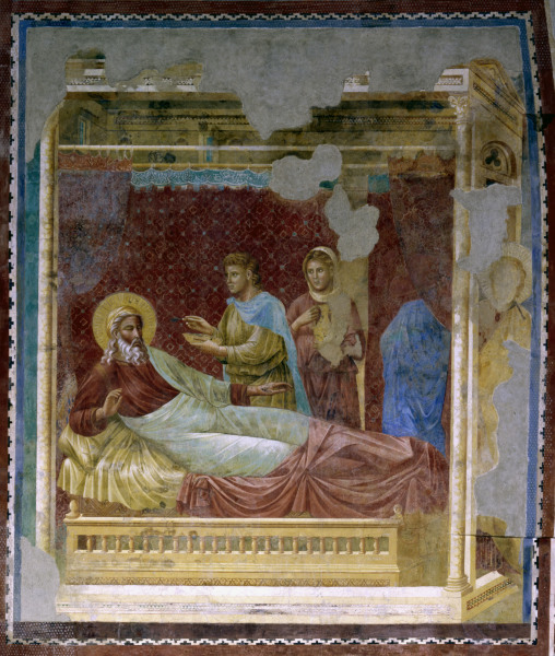 Esau appearing to Isaac from Giotto (di Bondone)