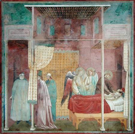 St. Francis Cures the Injured Man from Lerida from Giotto (di Bondone)
