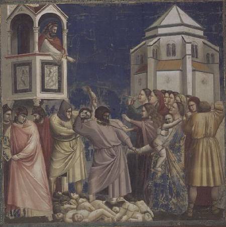 The Massacre of the Innocents from Giotto (di Bondone)
