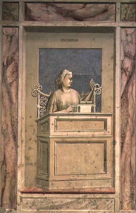 Prudence from Giotto (di Bondone)