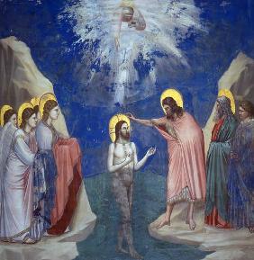 Giotto (di Bondone) "Christ and St. John the Baptist"