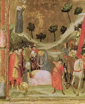 The Martyrdom of St. Paul, right hand panel from the Stefaneschi Triptych, c.1320 (detail of 214100)