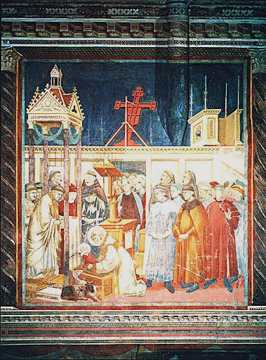 Die Weihnachtsfeier von Greccio from Giotto (di Bondone)
