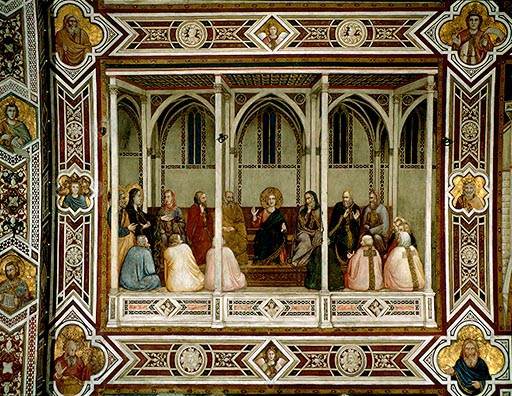 Der zwoelfjaehrige Jesus im Tempel from Giotto (di Bondone)