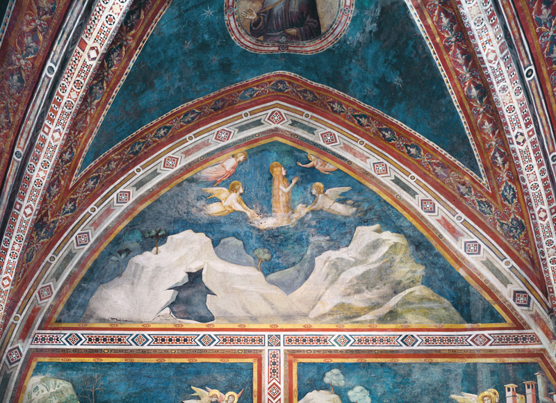 Die Ekstase der hl. Maria Magdalena from Giotto (Schule)