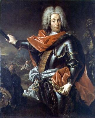 General Count Johann Matthias von der Schulenburg from Giovanni Antonio Guardi