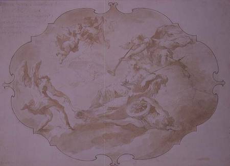 Triumph of Military Virtue from Giovanni Antonio Guardi