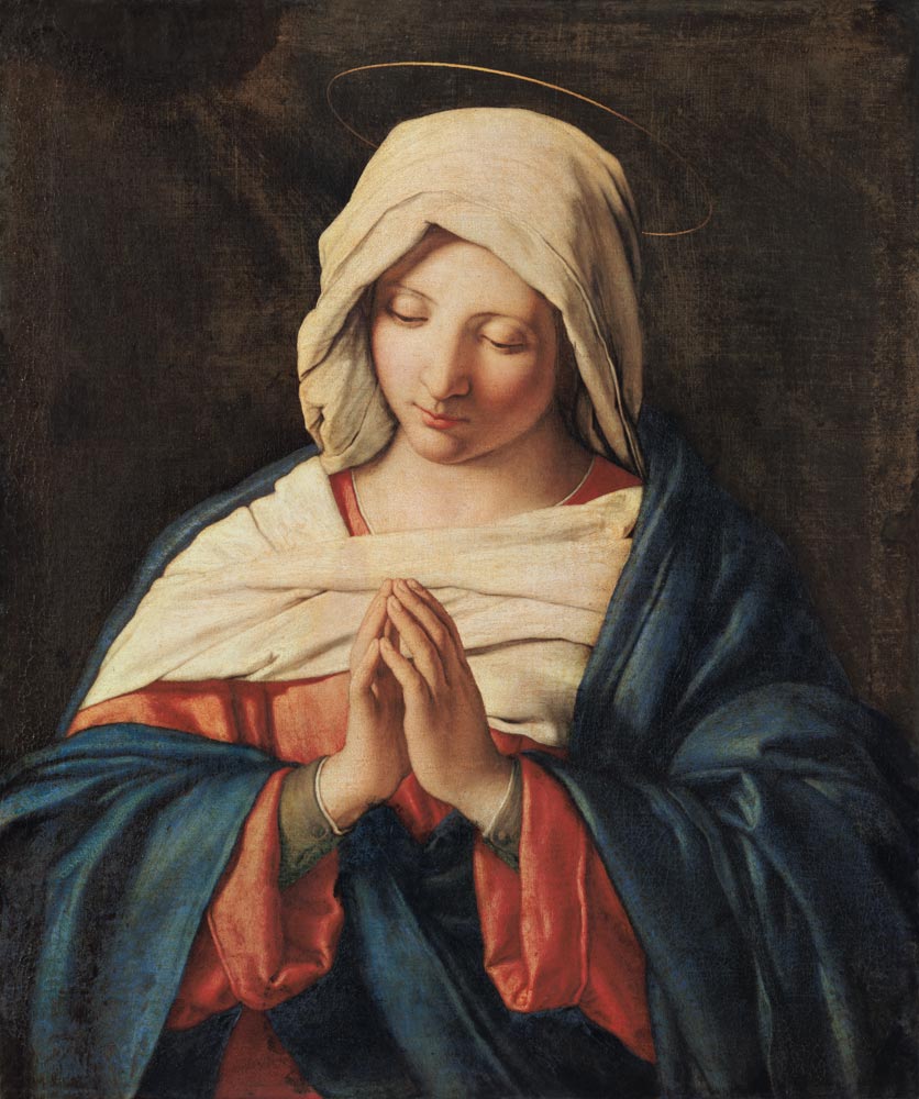 Praying Madonna. from Giovan Battista detto "Il Sassoferrato" Salvi