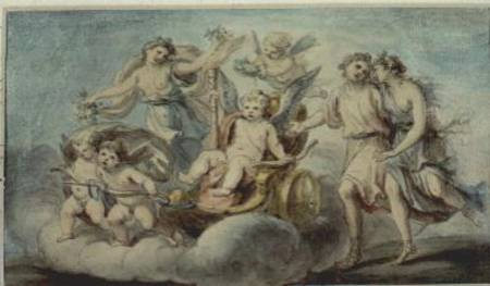 The Triumph of Cupid from Giovanni Battista Cipriani