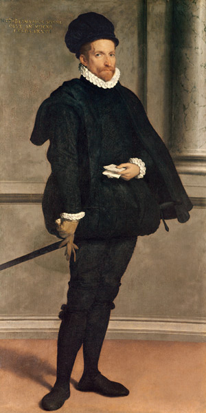 Portrait of the noble Bernardo Spini from Giovanni Battista Moroni