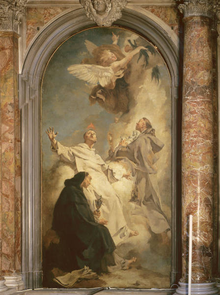 G.B.Piazzetta / Three saints from Giovanni Battista Piazzetta