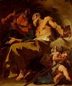 Torture of St. Thomas. from Giovanni Battista Pittoni