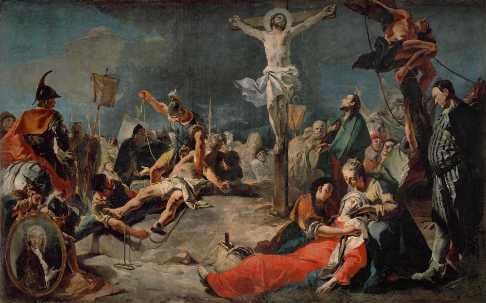Crucifixion / Tiepolo from Giovanni Battista Tiepolo