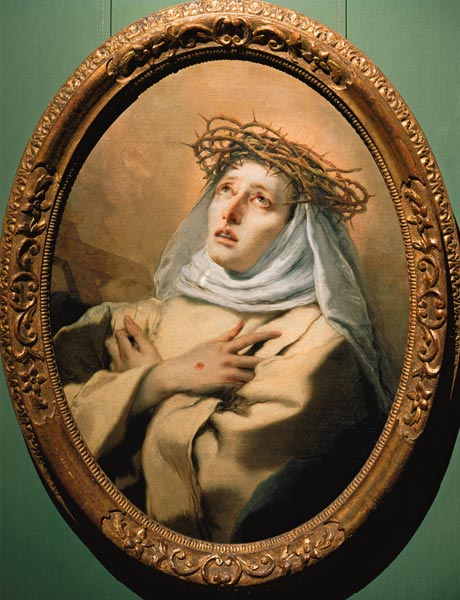 G.B.Tiepolo / St. Catherine of Siena from Giovanni Battista Tiepolo