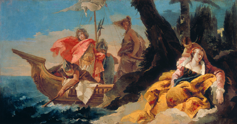 Rinaldo Abandons Armida from Giovanni Battista Tiepolo