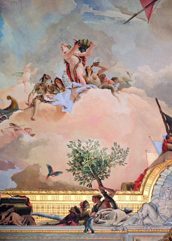 The Glory of Spain IV, from the Ceiling of the Throne Room from Giovanni Battista Tiepolo