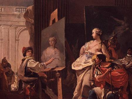 Alexander and Campaspe in the Studio of Apelles from Giovanni Battista Tiepolo