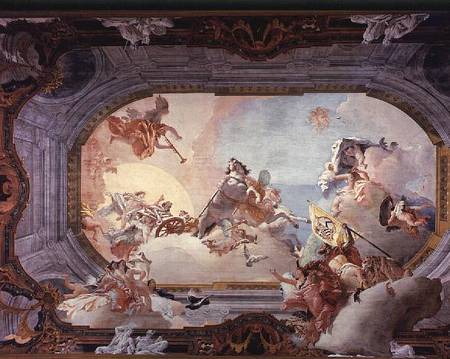 Allegory of Marriage of Rezzonico to Savorgnan from Giovanni Battista Tiepolo