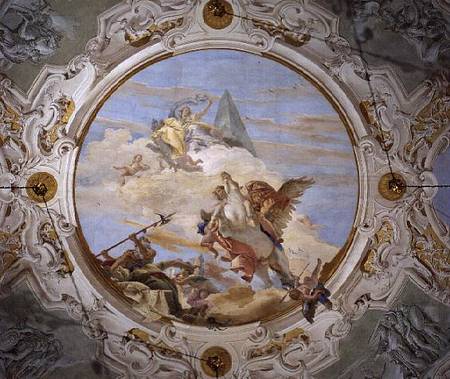 Bellerophon Riding Pegasus from Giovanni Battista Tiepolo