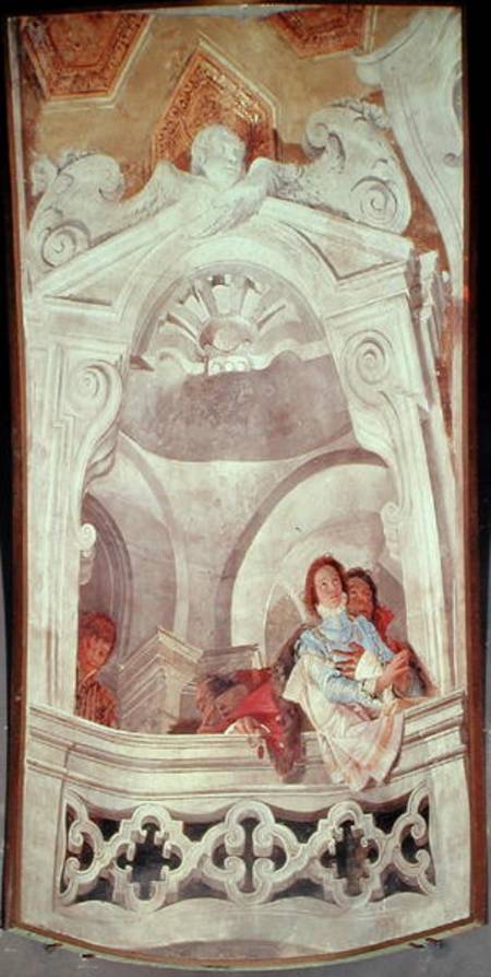Figures preaching from Giovanni Battista Tiepolo