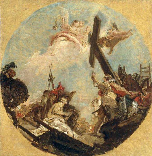 G.B.Tiepolo / Finding of the Cross / C18 from Giovanni Battista Tiepolo