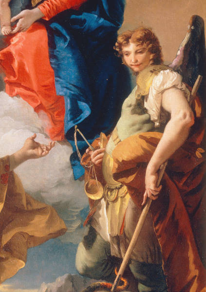 G.B. Tiepolo, Archange Michel from Giovanni Battista Tiepolo