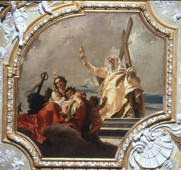 G.B.Tiepolo / Fides, Caritas & Spes from Giovanni Battista Tiepolo