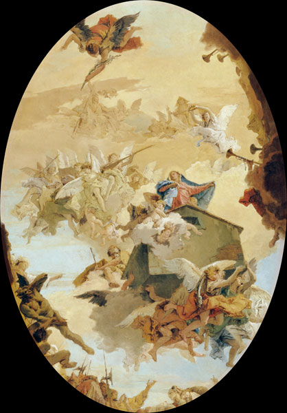 G.B.Tiepolo / Transport.of Holy House from Giovanni Battista Tiepolo
