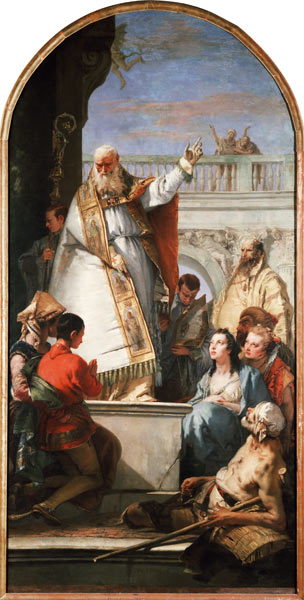 Miracle of St. Patrick from Giovanni Battista Tiepolo