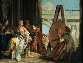 Alexander of the great and Campaspe in the studio of Apelles I.