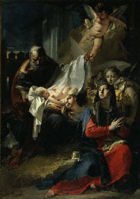 Adoration of the Child / Tiepolo / 1732