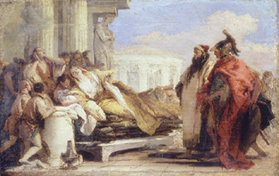 Der Tod der Dido from Giovanni Battista Tiepolo