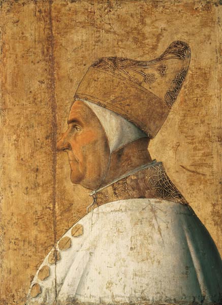 Giovanni Mocenigo (1408-85) Doge of Venice from Giovanni Bellini