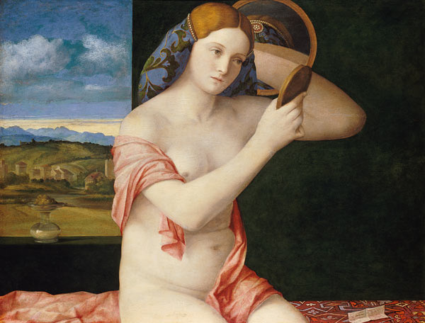 Young woman at the toilet from Giovanni Bellini
