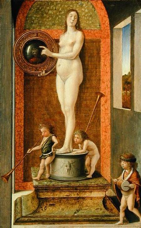 Allegory of Prudence from Giovanni Bellini