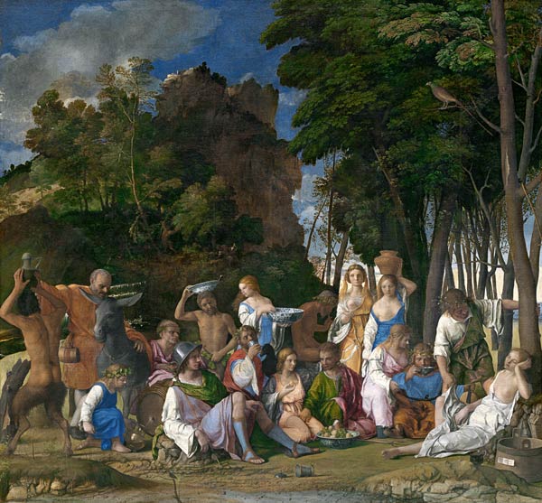 Bellini / Feast of the Gods from Giovanni Bellini