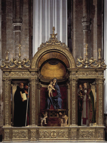Madonna & Saints / Bellini / 1488 from Giovanni Bellini