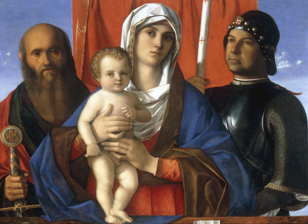 Mary w.Child, Paul, George from Giovanni Bellini