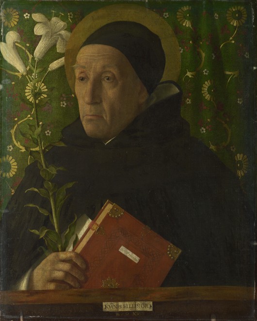 Portrait of Fra Teodoro of Urbino as Saint Dominic from Giovanni Bellini