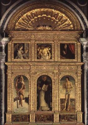 St. Vincent Ferrer Altarpiece, c.1465 (polyptych) from Giovanni Bellini