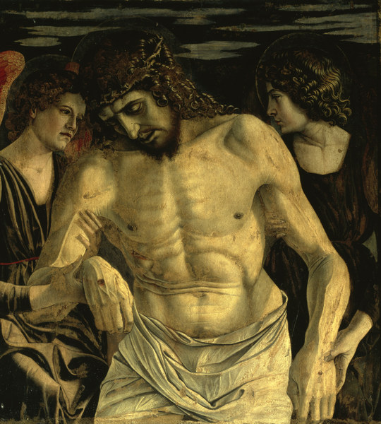 Dead Christ & Two Angels from Giovanni Bellini