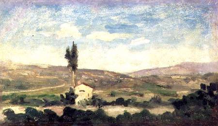 Landscape with Poplar Tree from Giovanni Boldini