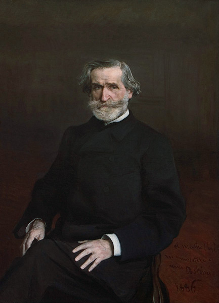 Portrait of Giuseppe Verdi from Giovanni Boldini