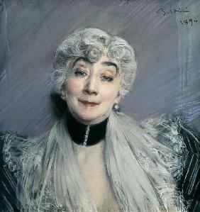 Portrait of the Countess de Martel de Janville, known as Gyp (1850-1932)